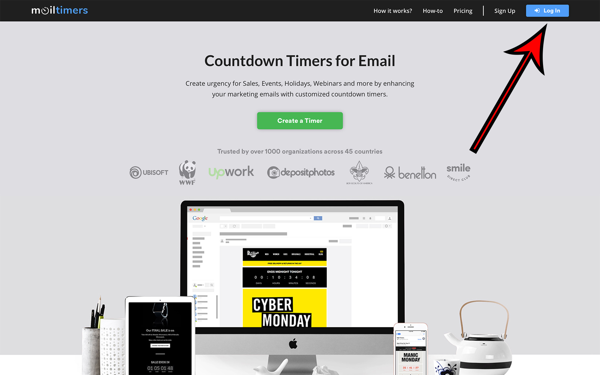 MailTimers Countdown Timer