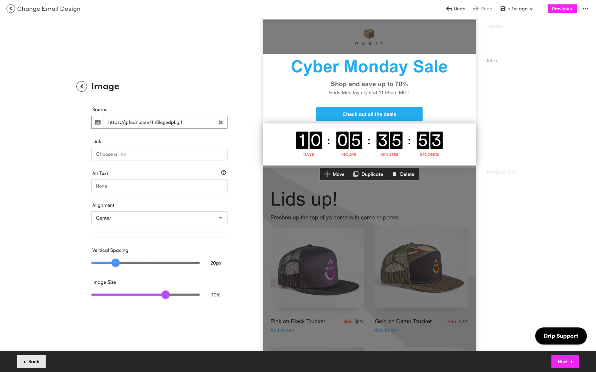 MailTimers Countdown Timer
