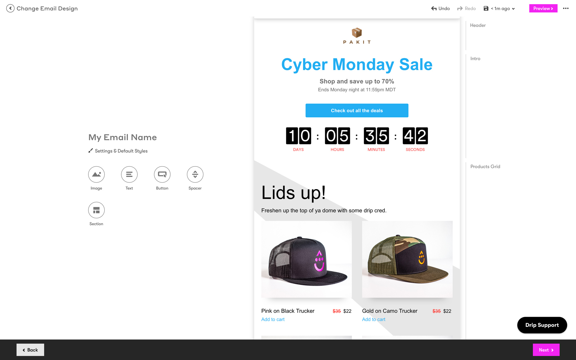 MailTimers Countdown Timer