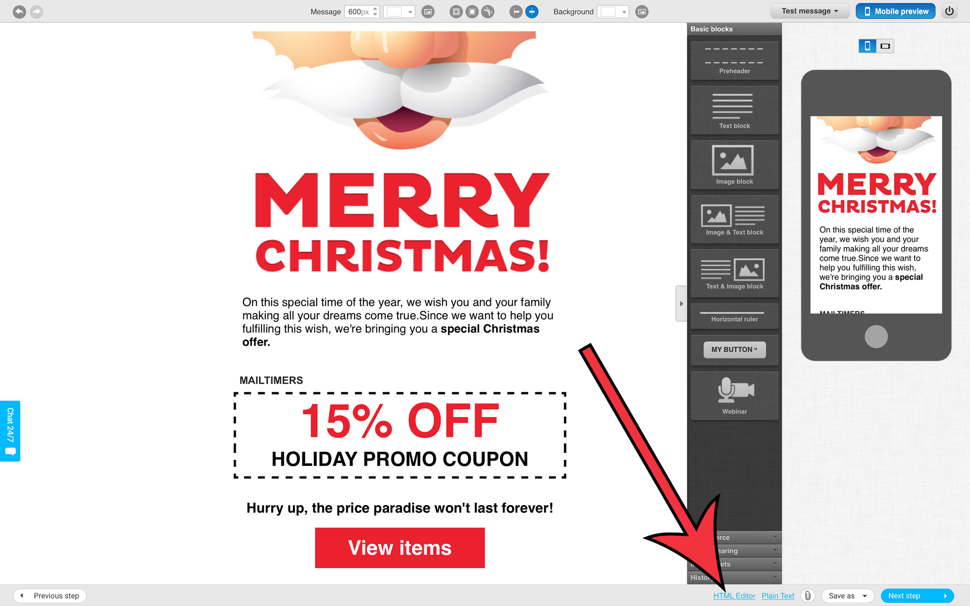 MailTimers Countdown Timer