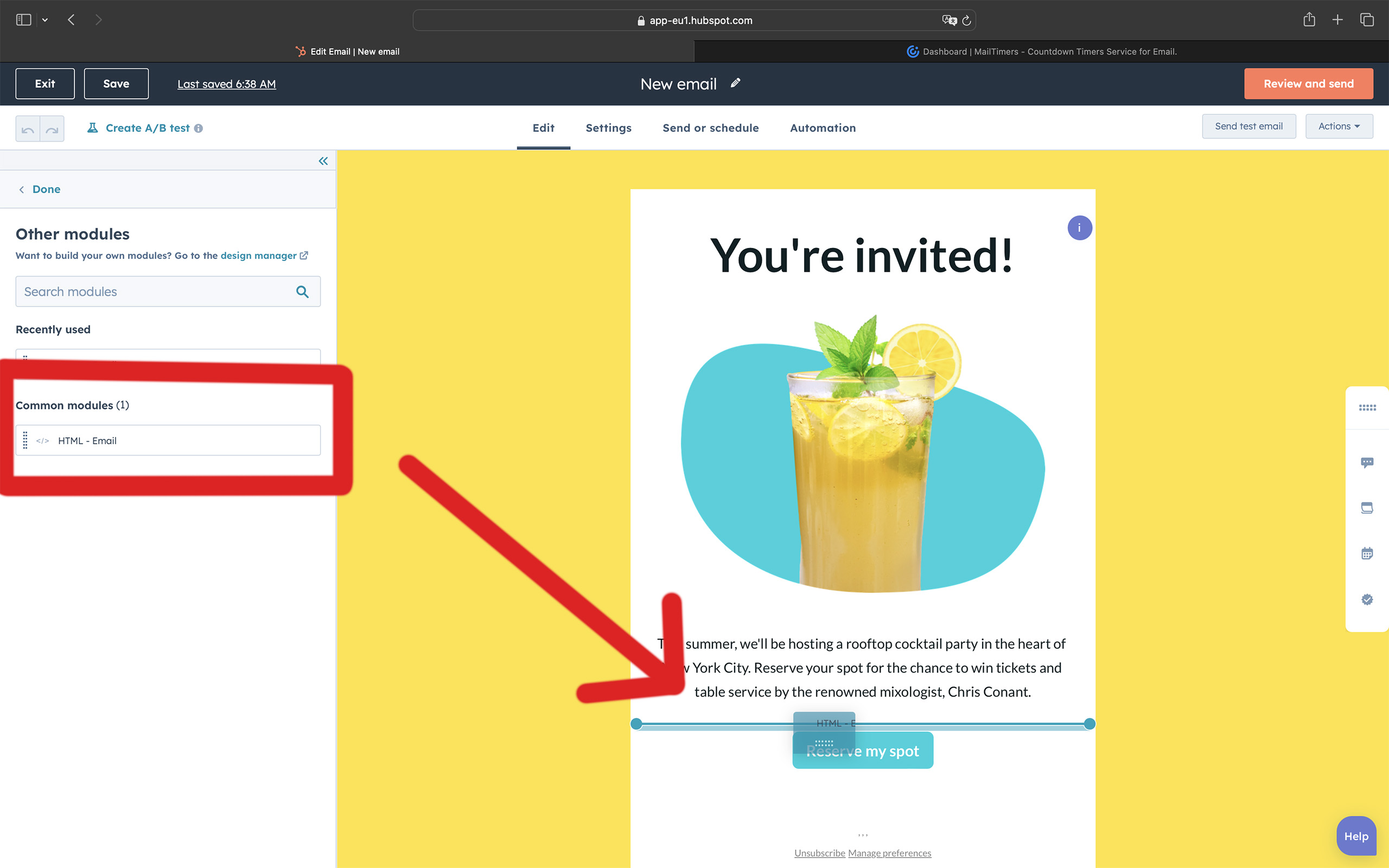 email countdown timers