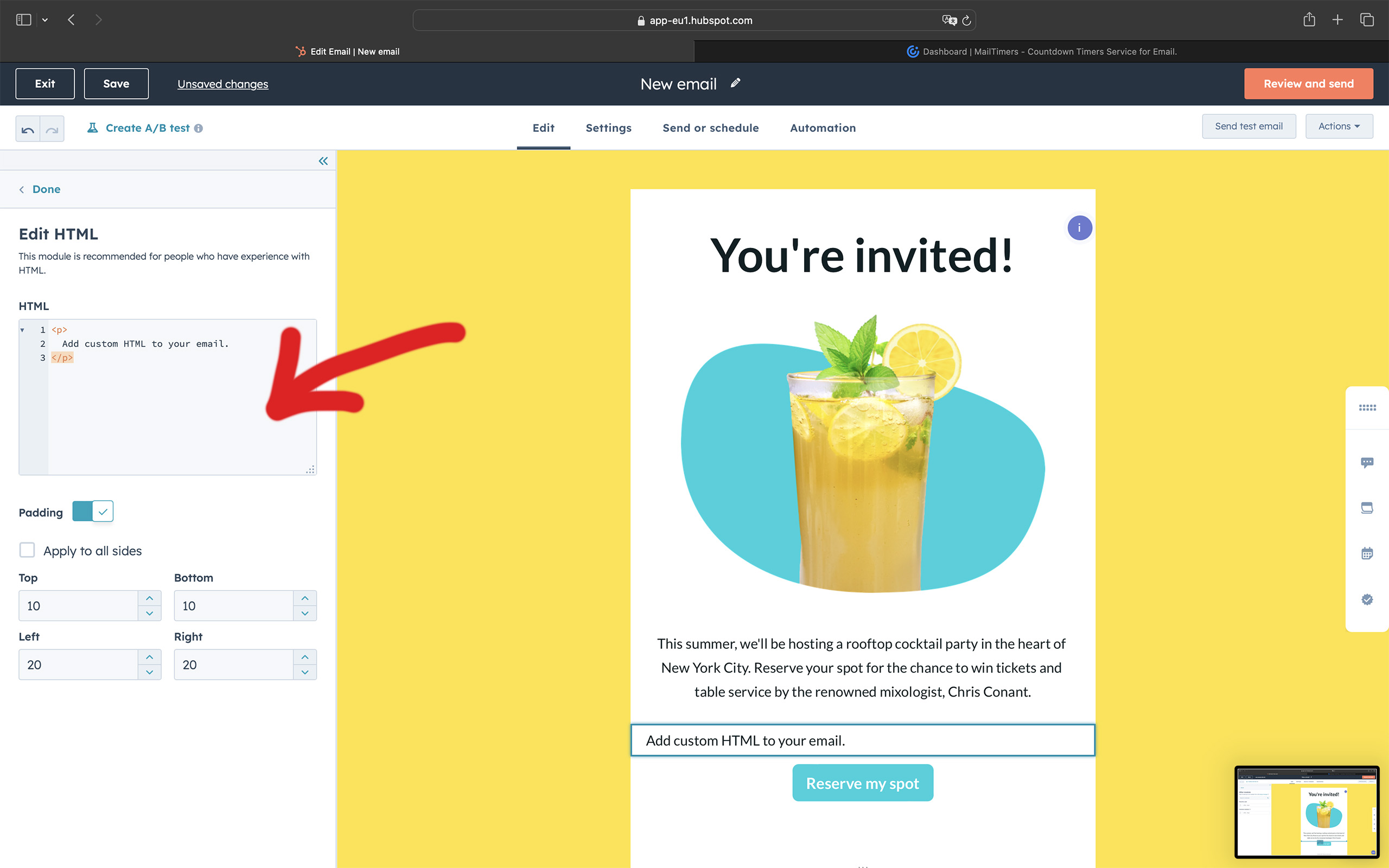 email countdown timers