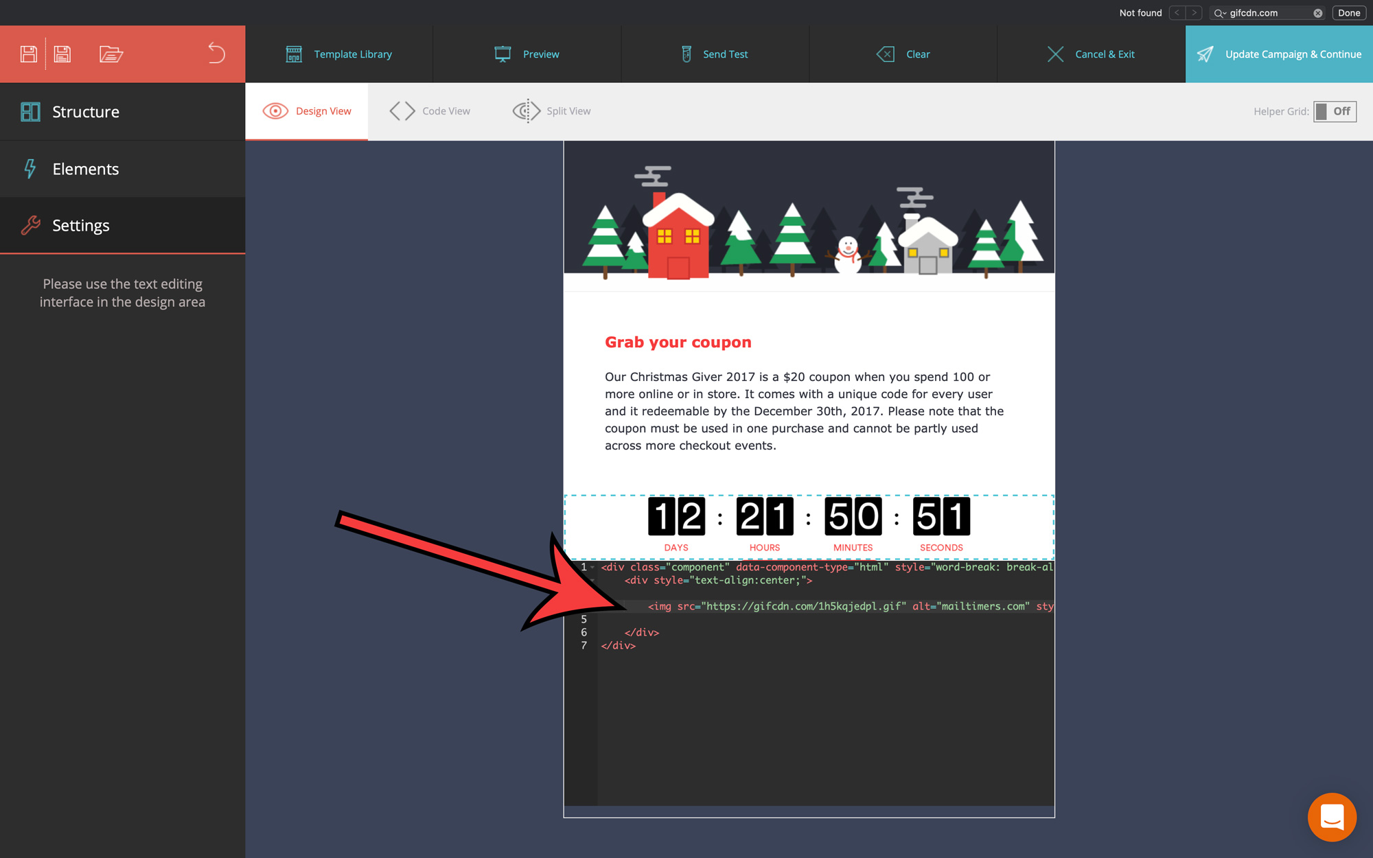 MailTimers Countdown Timer