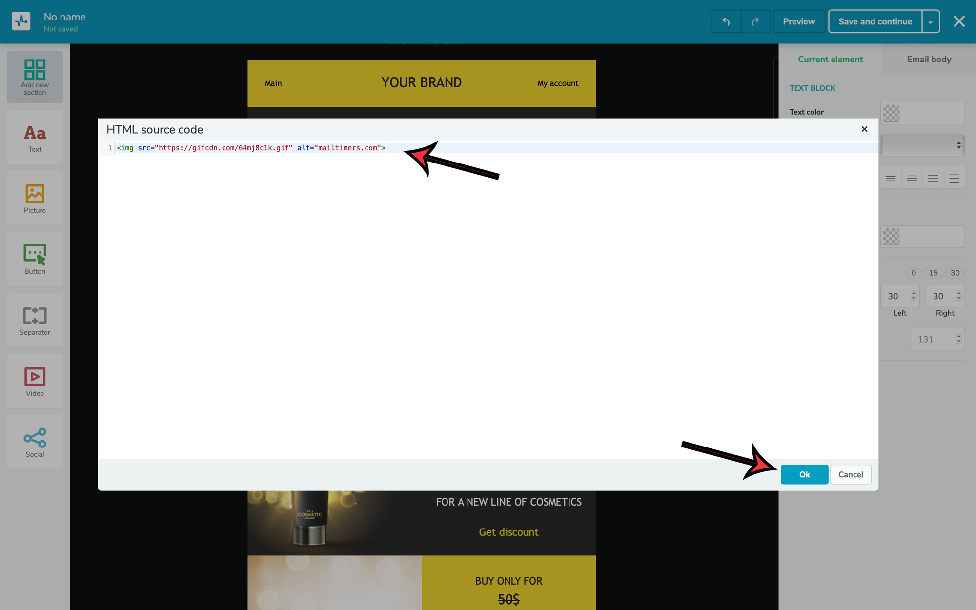 MailTimers Countdown Timer