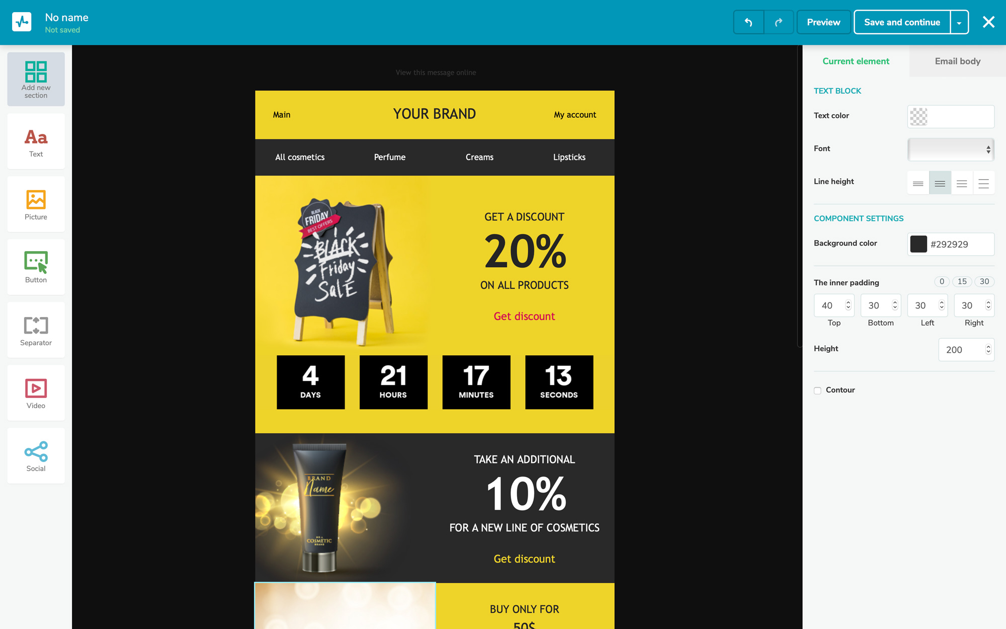 MailTimers Countdown Timer