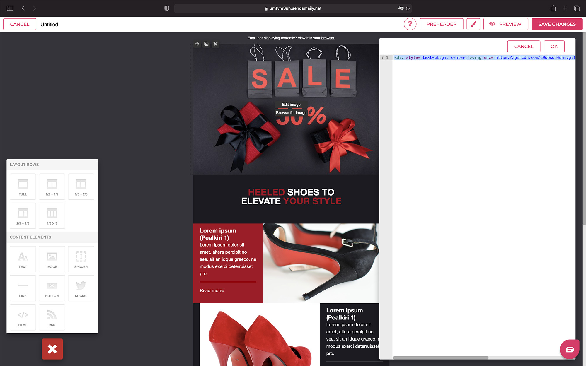 MailTimers Countdown Timer